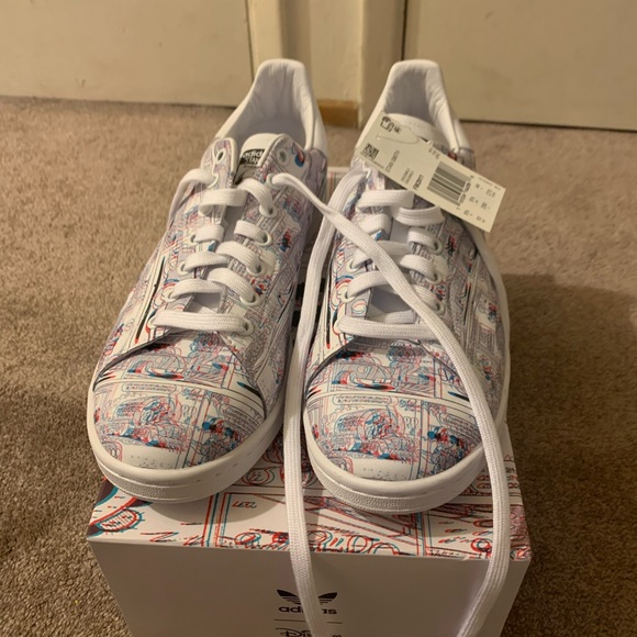 Disney x Stan Smith “Mickey Mouse Comic Strip” - Size 10 mens shoe - Picture 4 of 13